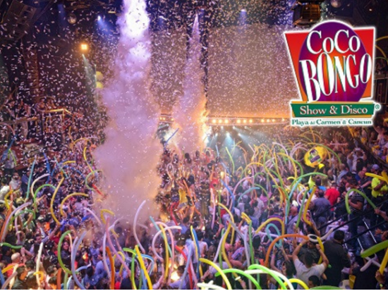 人気ナイトクラブ「ココボンゴ」 カンクンの夜を盛り上げる本格エンターテインメント＜飲み放題付／往路送迎付き／カンクン＞