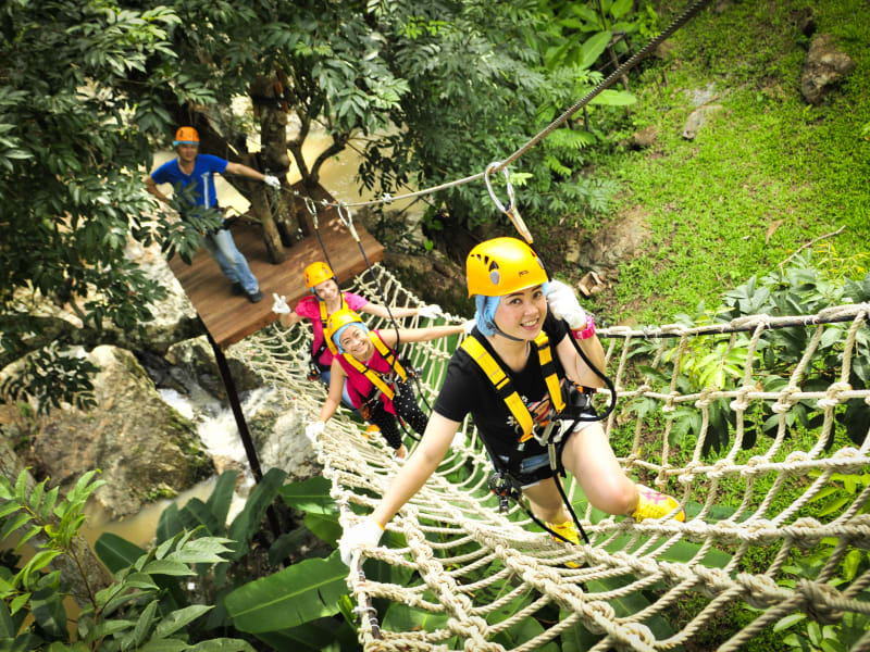 Chiang Mai High Ropes Adventure with Siam Massage Spa ...