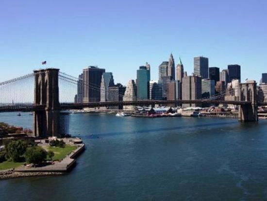 ニューヨーク自由の女神観光ツアー　リバティ島上陸＋ブルックリン橋ぶらり散歩＋ダンボ地区　チェルシーマーケット解散プランあり＜4・8時間／日本語ガイド／貸切＞