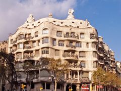 Barcelona, spain, casa mila, gaudi, unesco