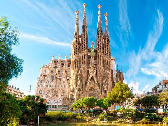 spain, barcelona, sagrada, familia, gaudi, unesco