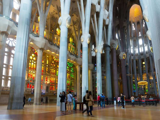 Indoors lose yourself casual Sagrada Familia Fast Track Admission Ticket tours, activities, fun things  to do in Barcelona(Spain)｜VELTRA