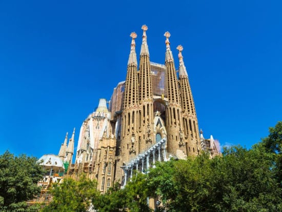 Spain Barcelona Sagrada Familia Gaudi