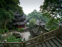 numerous pagodas of the Lingyin Temple Hangzhou