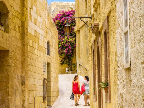 【プレミアム・マルタ】公認日本人ガイドと巡るマルタ島＜終日／車＋ガイド貸切／昼食付／マルタ発＞