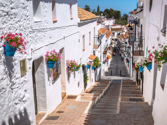 アンダルシアの白い村 カサレス＆ミハス＆ロンダ 1日観光プライベートツアー＜ベンツ車利用／グラナダ発マラガ着・グラナダ発着＞