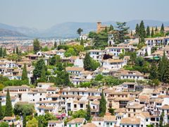 Granada from Seville, Alhambra