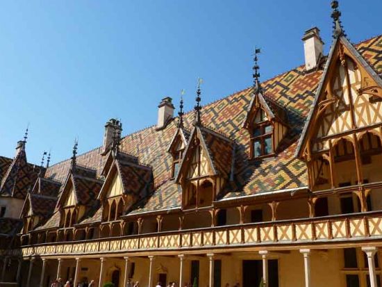 ブルゴーニュ地方　コート・ドール(黄金の丘陵)　ドメーヌ見学＆ボーヌでの自由時間あり！＜試飲付／英語ガイド／ディジョン発着＞