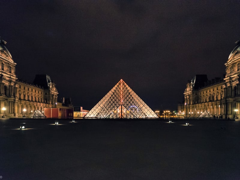 Paris, Louvre Museum, Paris Night Walking Tour
