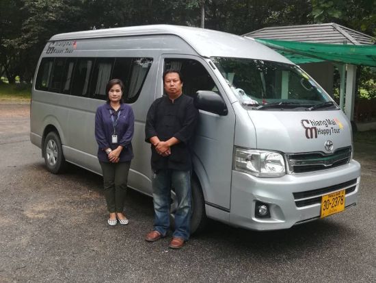 【空港送迎】チェンマイ国際空港 ⇔ チェンマイ市内　チェックインお手伝いサービス付き ＜貸切／最大7名／日本語ガイド付き＞