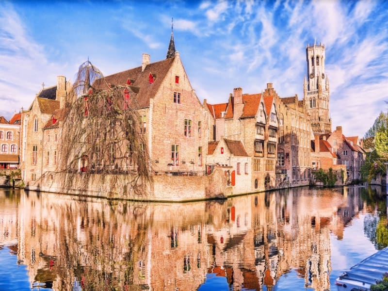 Belgium-Bruges-house
