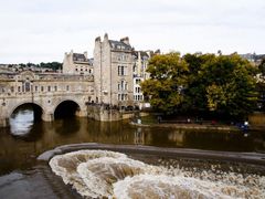 Pulteney Bridge, bath, england, uk, great britain