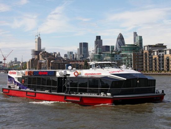 ロンドン市内観光バスツアー　ウェストミンスター寺院・バッキンガム宮殿　テムズ川クルーズ付き＜英語ガイド＞