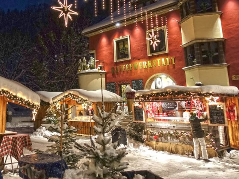 Austria Christmas Market, Lake Wolfgang