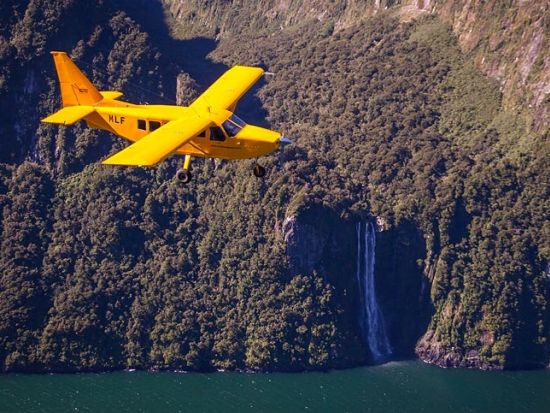 ニュージランド遊覧飛行 南アルプスの絶景を上空から！＜クルーズ付きプランあり／ワナカ発＞