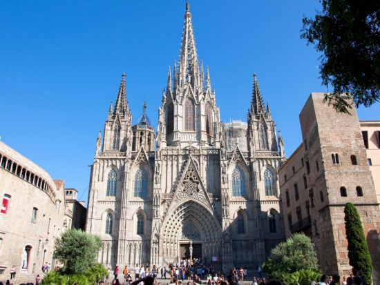 バルセロナ旧市街　ゴシック地区ウォーキングツアー＜午前／英語＞