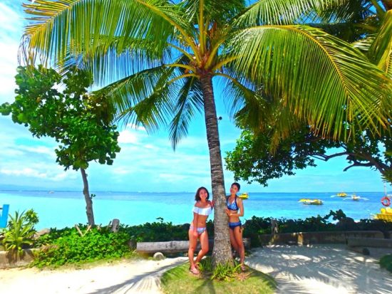 アイランドホッピング　人気の2島巡り　ヒルトゥガン島＆ナルスアン島　海洋保護区でシュノーケル＆自由時間あり＜日本語ガイド／ビュッフェランチ付き＞