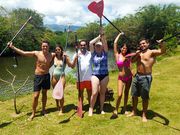 Hawaii_Oahu_North Shore Beach Bus_Tandem Paddling