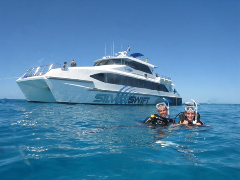 Great Barrier Reef Snorkeling cruise ship