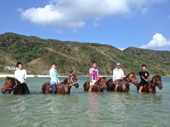 乗馬体験 「与那国馬」に乗ってトレッキング 与那国唯一の島ガイドがご案内 初心者も安心のミニレッスン付プランあり＜与那国島＞