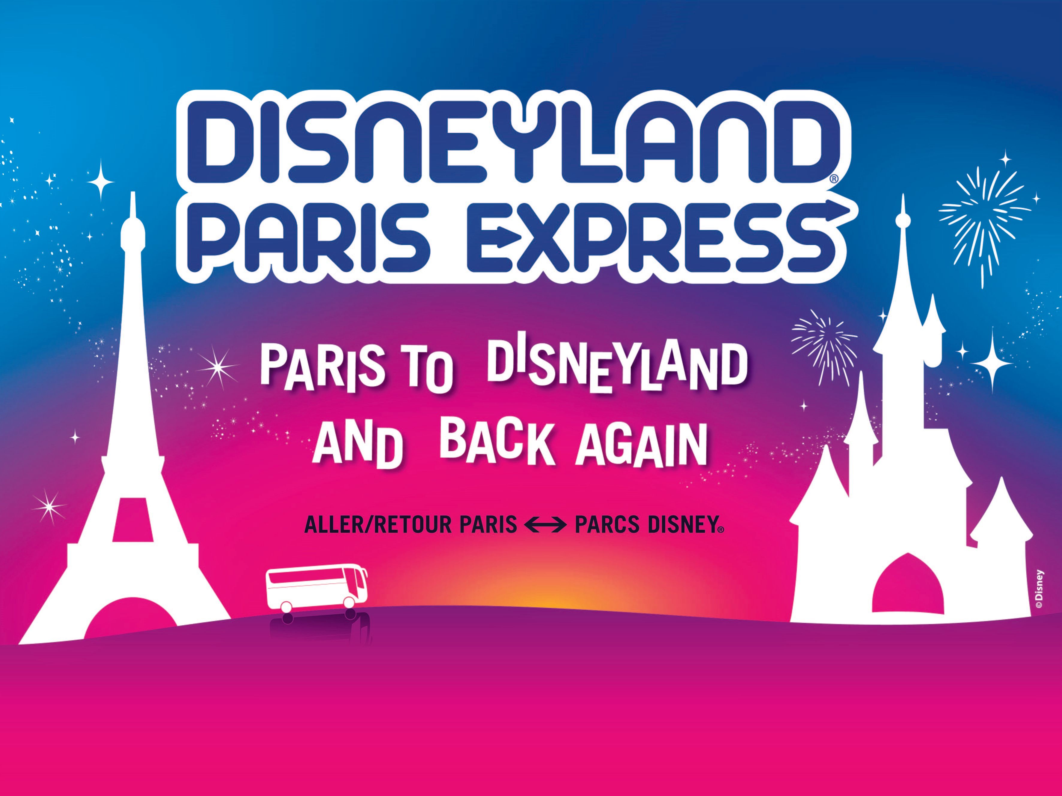 ディズニーランド・パリ シャトルバス往復送迎＆パーク入場チケット 事前予約サービス ＜1パークまたは2パーク／英語ドライバー＞ by Magic  Ways フランス（パリ）旅行の観光・オプショナルツアー予約 VELTRA（ベルトラ）
