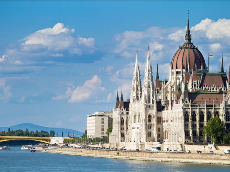 The magnificent Hungarian Parliament Building
