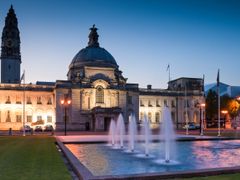 UK, Cardiff City Hall