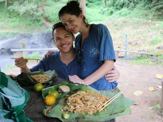 【チェンマイ発】象使い体験1泊2日ツアー＜食事＆宿泊付／送迎付＞