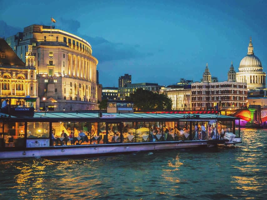 Bateaux London Thames River Luxury Dinner Cruise tours activities