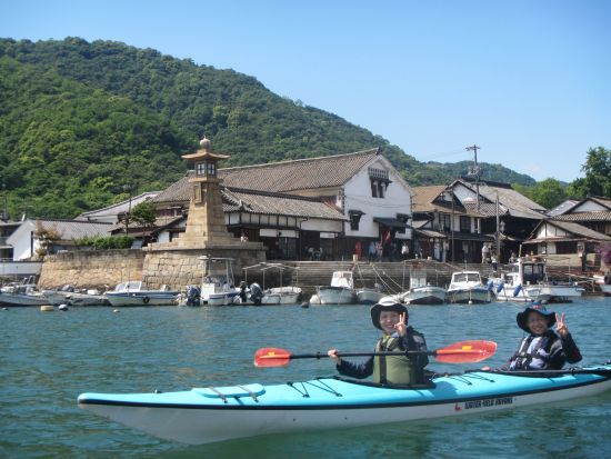 シーカヤックツアー 瀬戸内海国立公園「鞆の浦」で絶景をめぐる 初心者体験プランあり＜軽食または昼食付／福山＞by 村上水軍商会