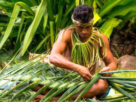 伝統ルアウ＆ハワイアンショー「トア・ルアウ」　アットホームな体験型ルアウショー　ノースショア観光と一緒に楽しもう！ワイメア渓谷の入場券付き＜ノースショア＞