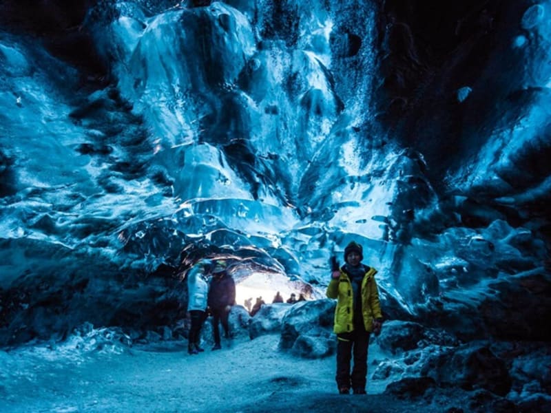 Crystal Ice Cave, Iceland