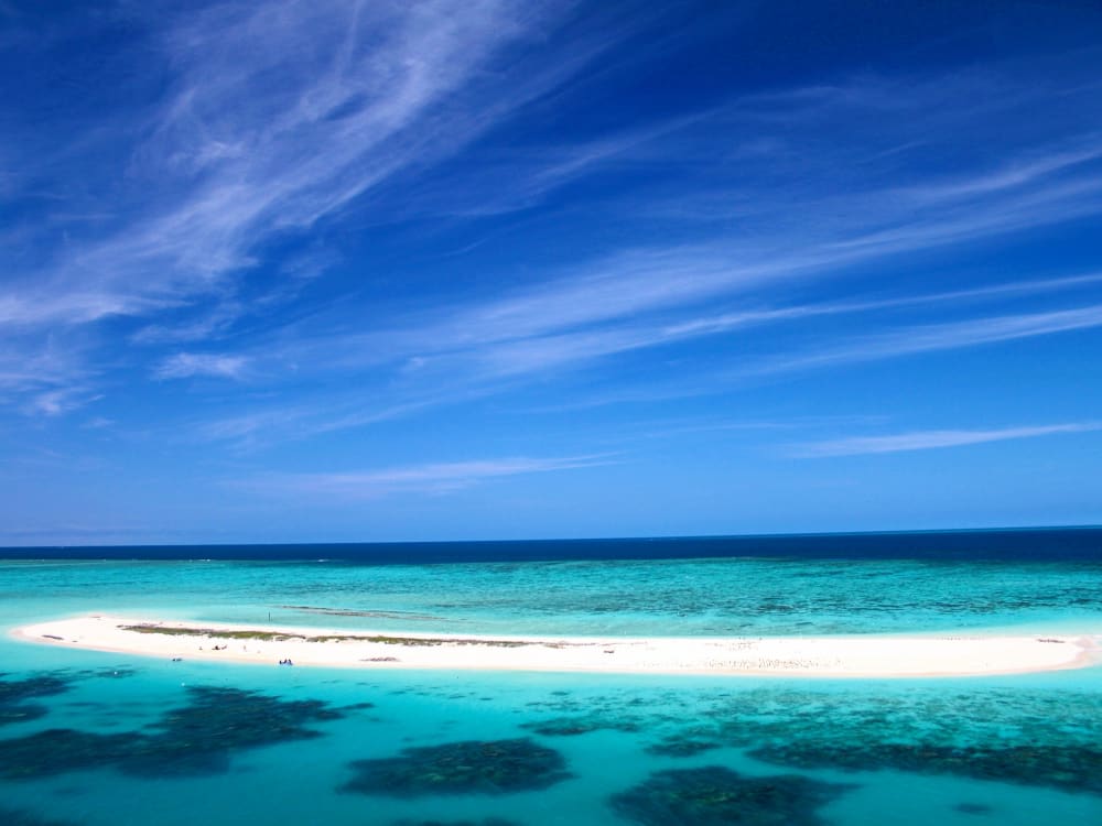 ミコマス・ケイ　セーリングクルーズ　美しいサンゴ礁に囲まれた白砂の島で過ごす贅沢な1日　＜ビュッフェランチ／無料スノーケリング・半潜水艦体験付き＞　ケアンズの観光・オプショナルツアー専門　VELTRA(ベルトラ)