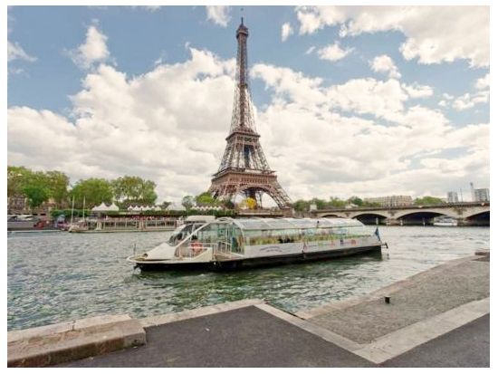 セーヌ川 乗り降り自由 水上バス「バトーバス（バトビュス）」事前チケット予約 *当日予約OK