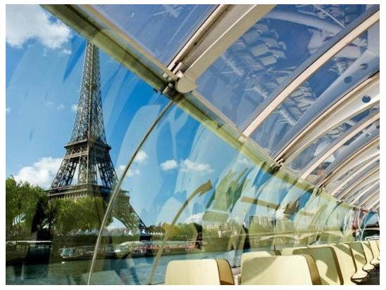 セーヌ川 乗り降り自由 水上バス「バトーバス（バトビュス）」事前チケット予約 *当日予約OK