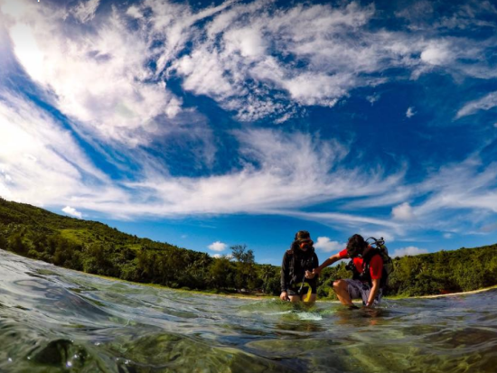 体験ダイビング ミクロネシア最大の大手ショップ！＜ビーチ／1～2ダイブ＞by アクアコネクションズ