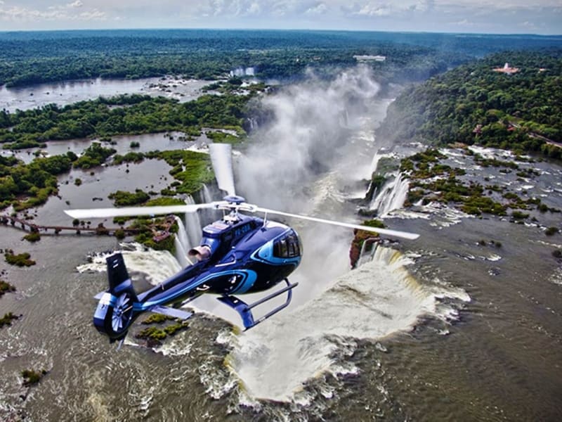 Helicopter Sightseeing Tour Over Iguazu Falls Tours Activities Fun Things To Do In Foz Do
