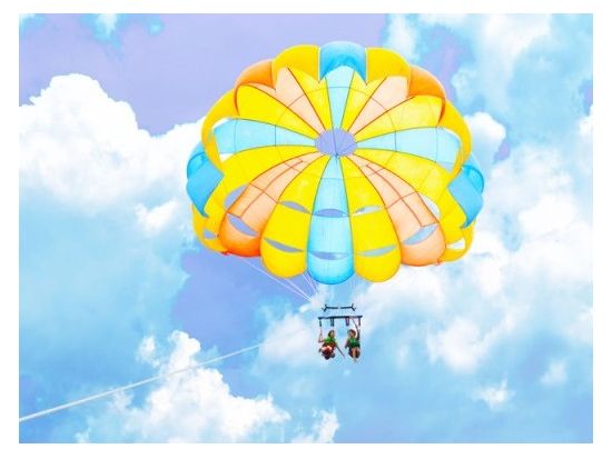 パラセイリング　空から絶景を堪能☆爽快パラセイリング＜マクタン島内ホテル送迎付／日本語対応／気軽な半日プラン・BBQランチ付きプランあり＞