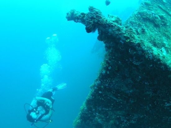 【プライベート】ファンダイビング　沈船など水中の戦跡を潜るレックスペシャルプランあり！＜午前 or 午後／ボート・2ダイブ＞by アクアアカデミー