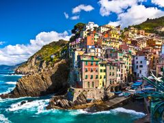 Rock formations in Cinque Terre