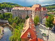 Czech Republic Cesky Krumlov Castle City