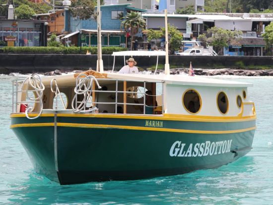 グラスボトムボートクルーズ ＜カイルアコナ発・英語ガイド＞
