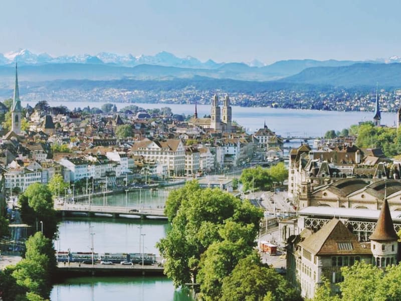 zurich, highlights, cityscape, panorama