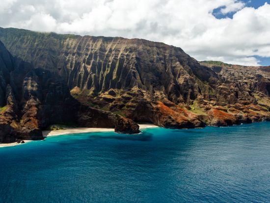 ナ・パリ・コースト セーリング　シュノーケリング付き＜朝食・ビュッフェ昼食付き／英語ガイド＞