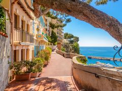 Monte Carlo Monaco village scene