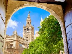 Seville cathedral Giralda_shutterstock_520025059