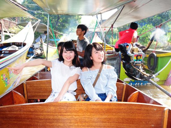 メークロン線路市場＋ダムヌンサドゥアック水上マーケット半日観光ツアー　列車乗車付き！ディナークルーズ付きプランあり＜午前／日本語／ローカルタイラーメン軽食＞