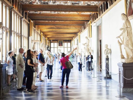 ウフィツィ美術館 少人数制見学ツアー 専門ガイドが徹底解説！＜午後／英語ガイド＞