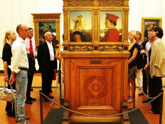 ウフィツィ美術館 少人数制見学ツアー 専門ガイドが徹底解説！＜午後／英語ガイド＞