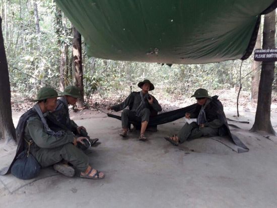 メコン川クルーズ＆クチトンネル観光ツアー　二大人気スポットを巡る欲張りツアー！　早朝空港発プラン＆貸切プランあり＜日本語ガイド／象耳魚の昼食／往復送迎＞